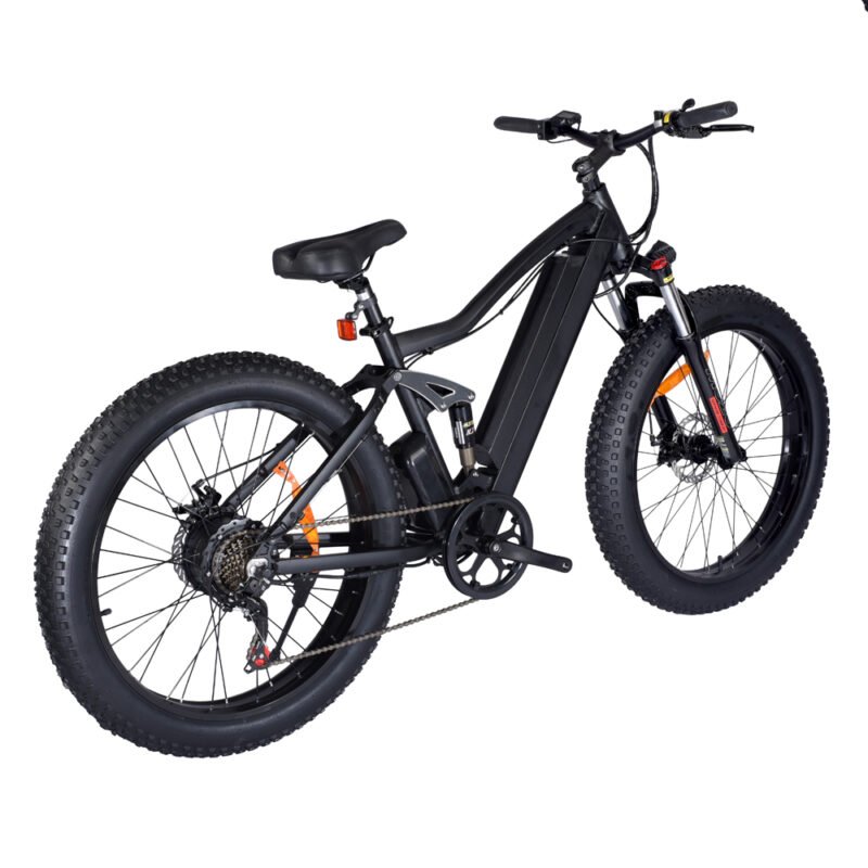 26" Fat-Tire Beach & Snow Electric Bike – 48V 500W Motor | 10Ah Battery | 30–40 KM Range - Image 2
