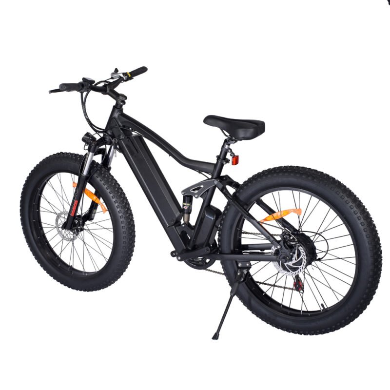 26" Fat-Tire Beach & Snow Electric Bike – 48V 500W Motor | 10Ah Battery | 30–40 KM Range - Image 3