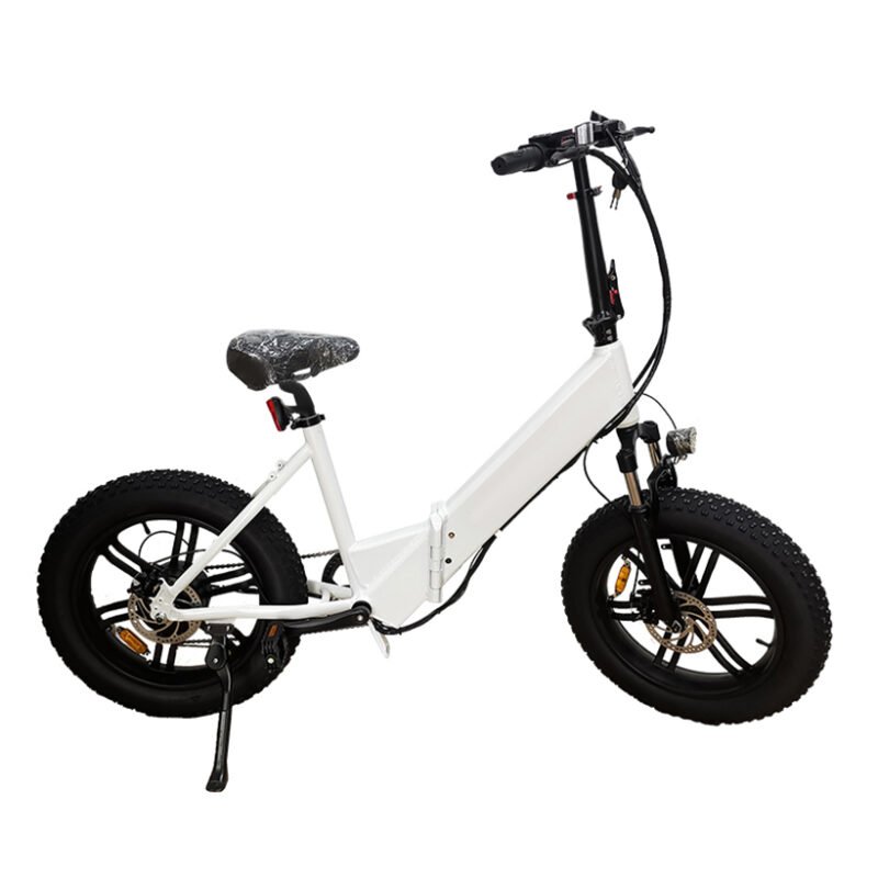 20" Folding Beach Cruiser Electric Bike – Rugged All-Terrain Performance | 48V 500W (Optional 750W) | 30–40 KM Range | 5 PAS Modes - Image 2