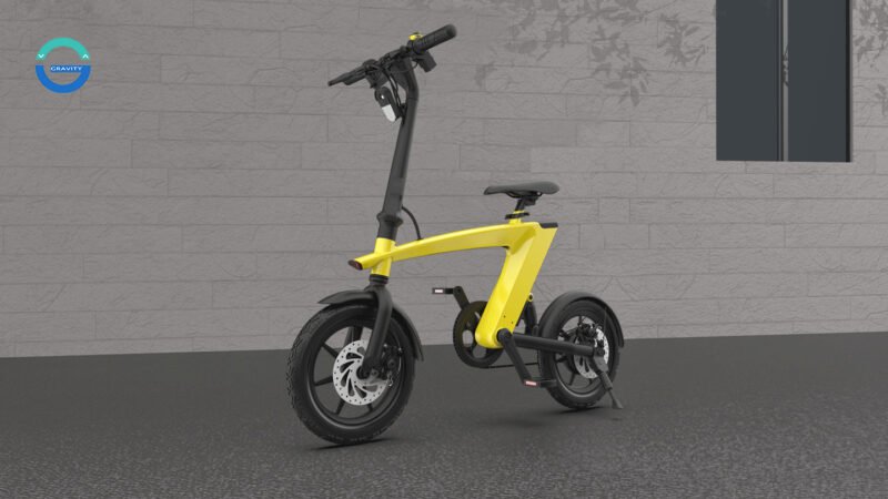 14-Inch Foldable Electric Bike | 36V 250W | 10Ah Battery | 3 Riding Modes - Image 4