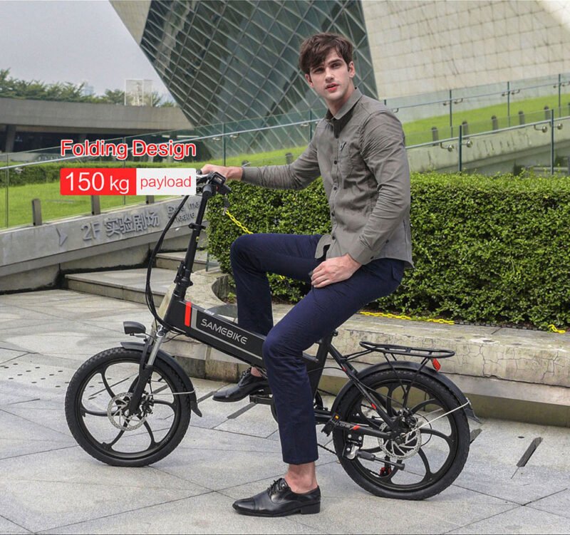 Foldable Electric Bike – 20″ Urban Explorer | 48V 350W Motor | 35KM/H Speed | Portable Folding - Image 7