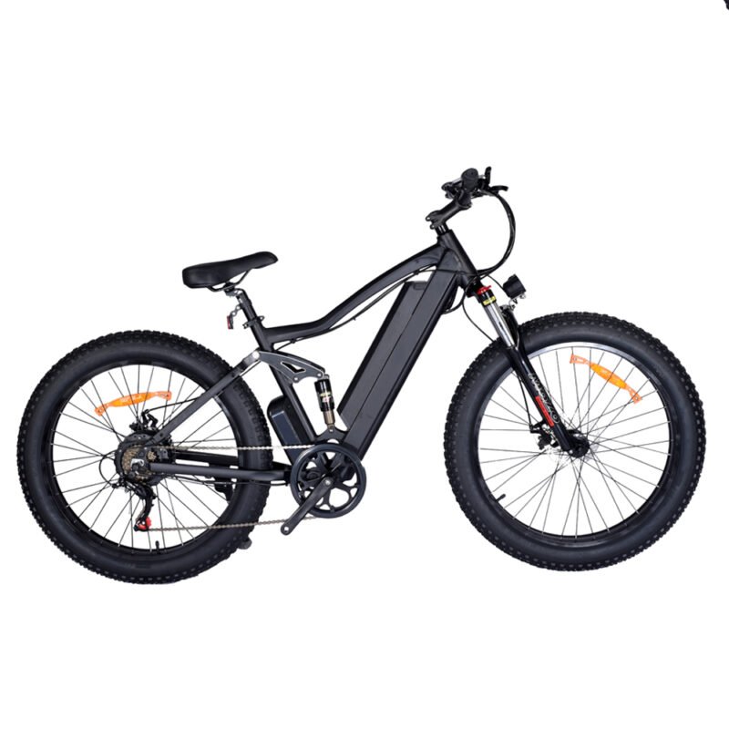 26" Fat-Tire Beach & Snow Electric Bike – 48V 500W Motor | 10Ah Battery | 30–40 KM Range