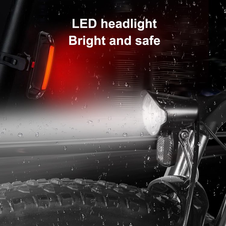 27.5″ Front Shock Absorber Electric Road Bike | 36V 250W | 30–50 KM Range | 7-Speed - Image 9