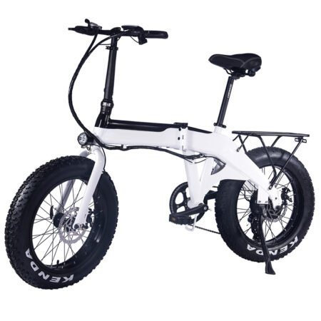 20″ Folding Electric Fat Tire Bike – Snow & Sand Beast | 48V 750W | 28–35 KM Range | 7-Speed