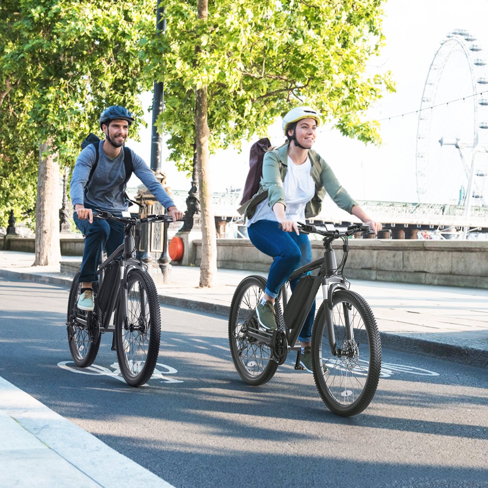 27.5″ Front Shock Absorber Electric Road Bike | 36V 250W | 30–50 KM Range | 7-Speed - Image 3