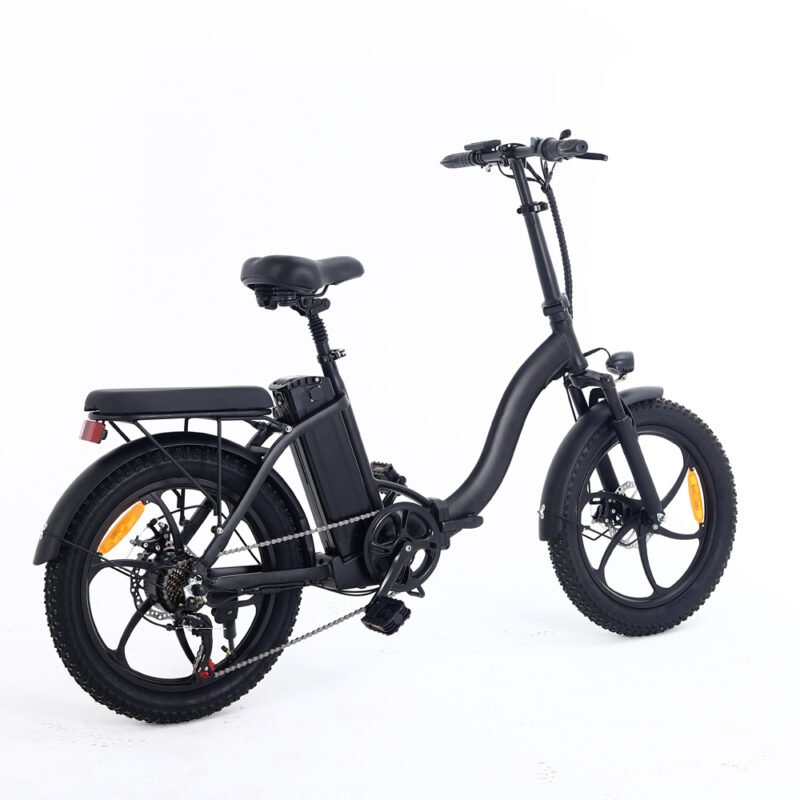 20″ Aluminum Alloy Foldable Electric Bike – Step-Through Urban Commuter | 48 V 350 W | 30–40 KM Range