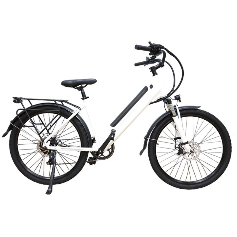 26″ Front & Rear Shock Absorber Electric City Bike